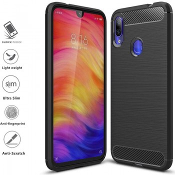 Juodas silikoninis carbon dėklas (REDMI NOTE 7/NOTE 7 PRO) Juodas silikoninis carbon dėklas (REDMI NOTE 7/NOTE 7 PRO)